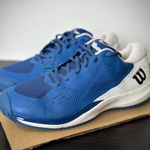 Wilson Blue and White Sports Sneakers🔥